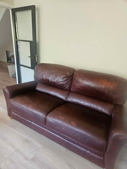 Photo of free Leather 3 seater (Stillorgan) #1