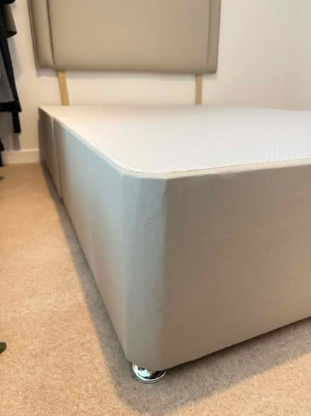 Photo of free Double bed base and headboard (CR0) #3