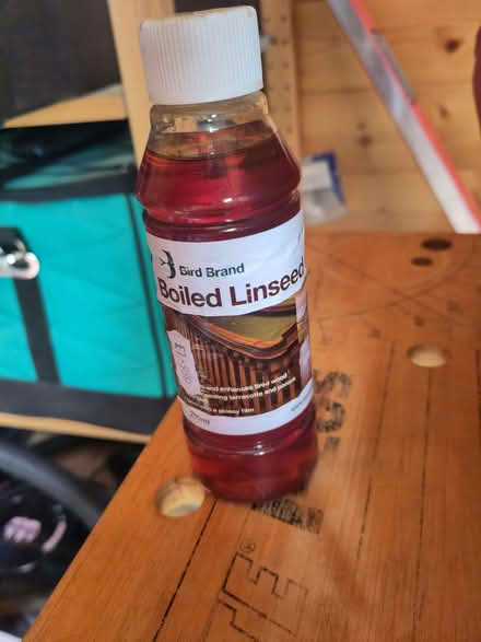 Photo of free Bird Brand boiled linseed oil (St Ives PE27) #1