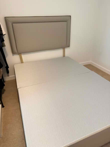 Photo of free Double bed base and headboard (CR0) #2