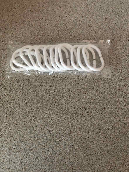 Photo of free Shower curtain hooks - new pack of 12 (Wood Farm OX3) #1