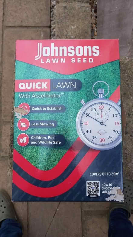 Photo of free Lawn seed in sprinkler box (Central Letchworth) #1