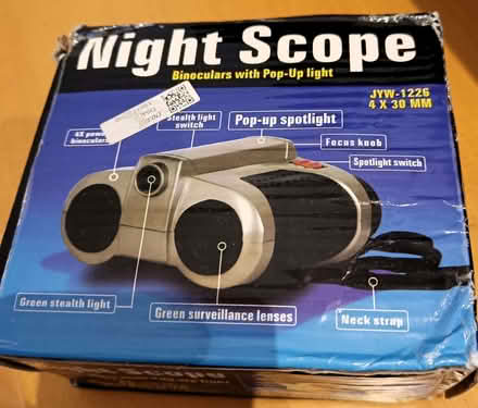 Photo of free Toy night vision goggles (Rochford SS4) #3