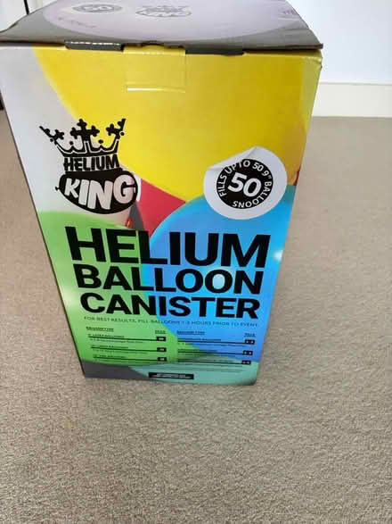 Photo of free Helium canister (WD17 Cassiobury Est) #1