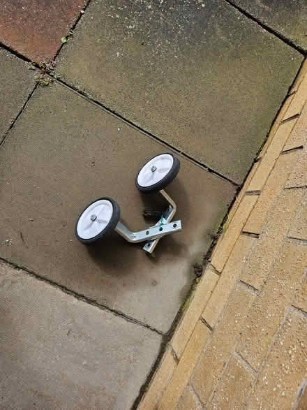 Photo of free Trailgaiter + bike training wheels (Bolton le Sands LA5) #1