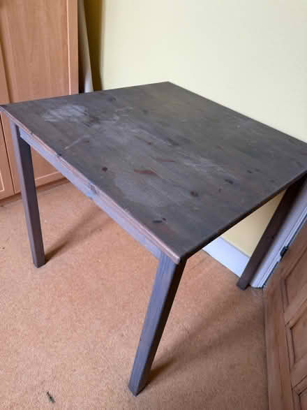 Photo of free Square wooden table (North Harrow HA2) #1
