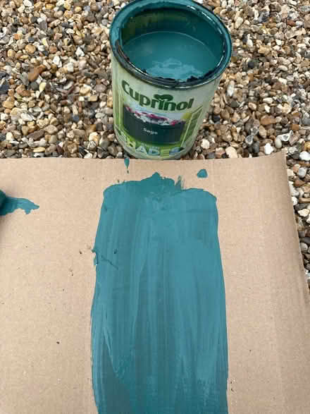 Photo of free 1 litre cuprinol wood paint (CO4 9 Colchester) #1