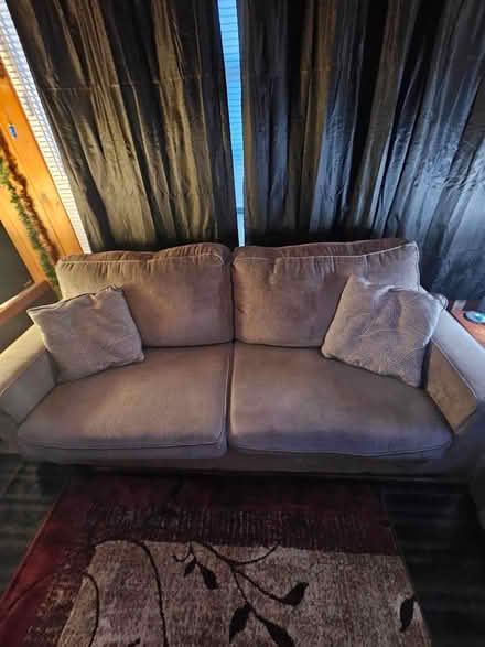 Photo of free Couch and recliner lightly used (Norwalk ct) #1
