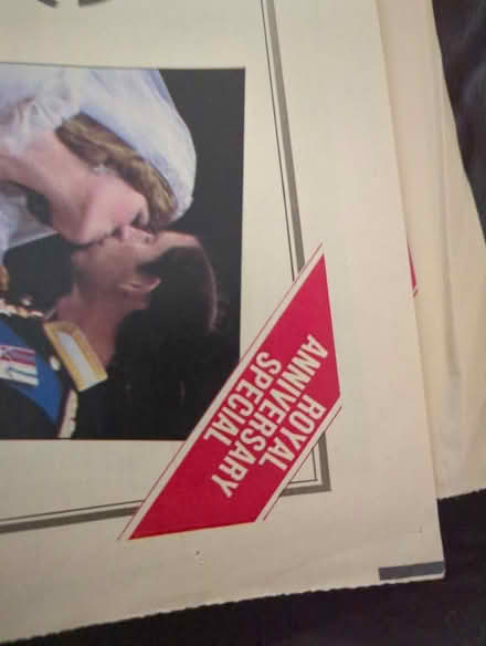 Photo of free Newspaper pages from July 83 Charles& Diana 2nd anniversary (Shippon OX13) #4
