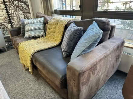 Photo of free sofa with cushions (Windsor SL4) #3