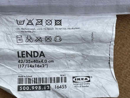 Photo of free White seat cushions (St Stephens AL3) #2