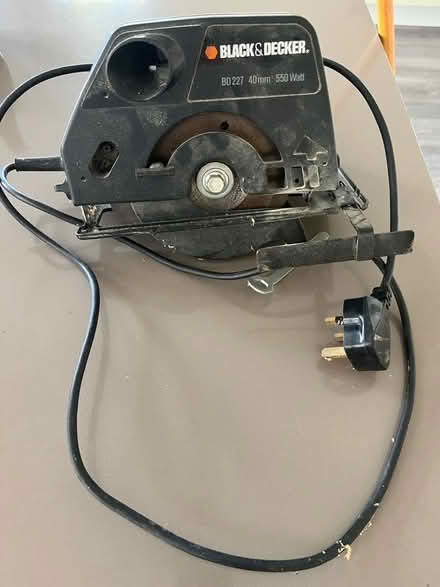 Photo of free Black and Decker circular saw (Barnard's Green WR14) #2
