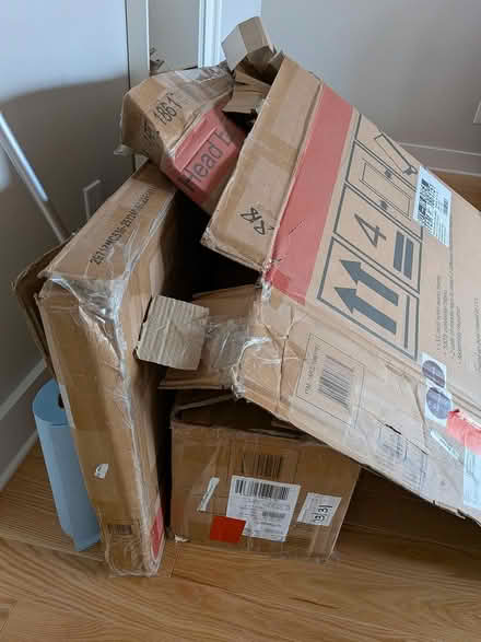 Photo of free big pieces of cardboard (Old Ottawa south) #1