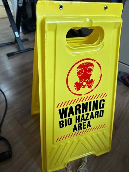 Photo of free Joke warning sign (Eaton NR4) #1