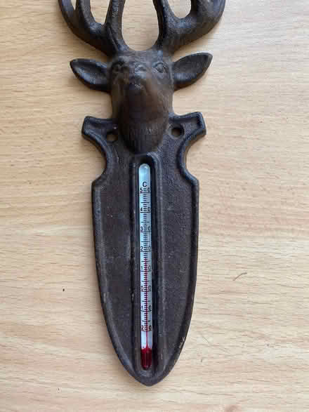 Photo of free Metal Stag Thermometer (Cheltenham Fairview GL52) #1