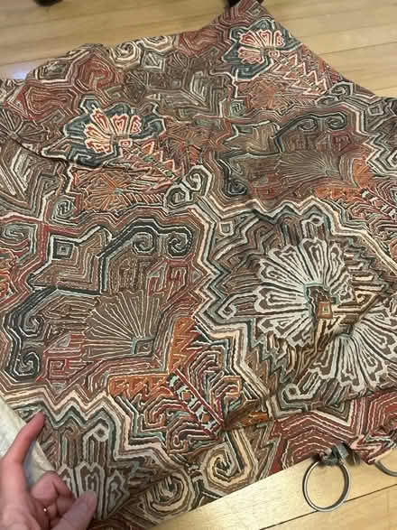 Photo of free Aztec design fabric/ curtains (Downtown Ottawa - canal/Elgin) #3