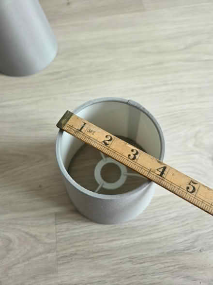 Photo of free 5 grey tapered lampshades (TF5 Admaston) #3