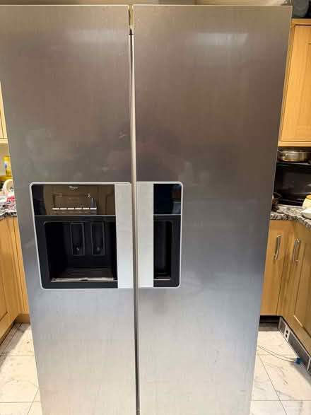 Photo of free Whirlpool American Fridge Freezer (Halstead CO9) #1