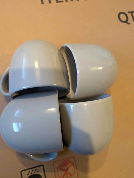 Photo of free 4 grey mugs (Rainham Medway.) #1