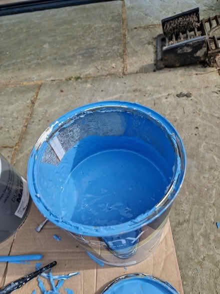 Photo of free Blue paint (Rusthall, TN4) #2