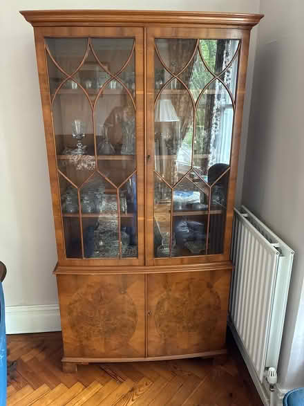 Photo of free Tall glass door cabinet (East Twickenham TW1) #1