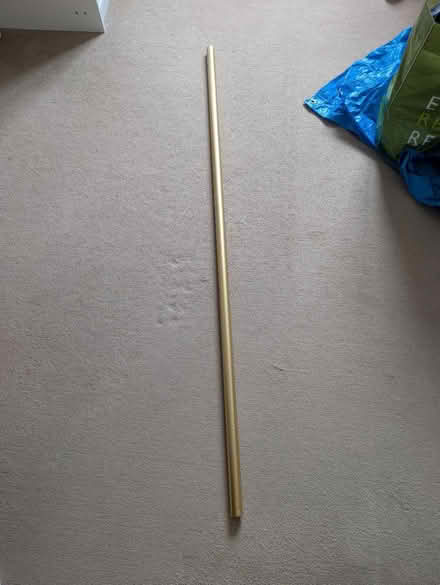 Photo of free Metal pole / curtain rail 1.5m (Beckenham BR3) #1