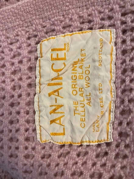 Photo of free Woollen blanket to fit standard double bed (Kendal LA9) #2