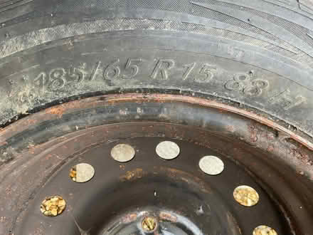 Photo of free wheel & tyre (Ramsden Bellhouse CM11) #3