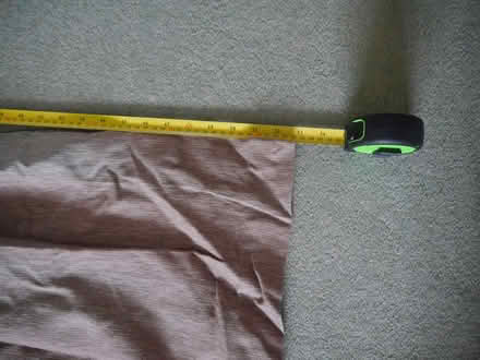 Photo of free Pair of Brown Curtains 210 cm width, 134 cm drop (Purley on Thames RG31) #3