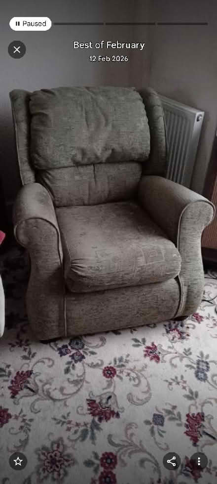 Photo of free 'Comfy' armchair. (Swallow Beck LN6) #1
