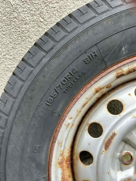 Photo of free New tyre / spare wheel (Swindon SN2) #4