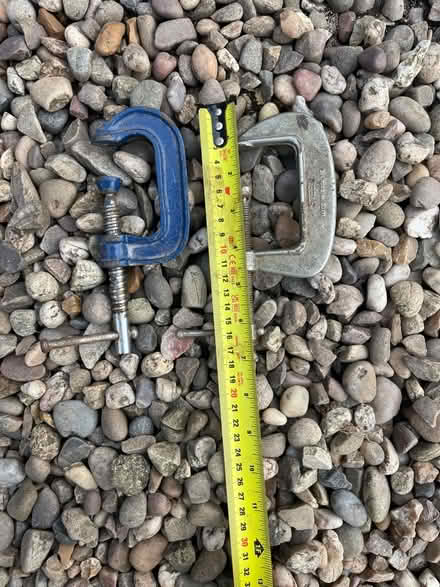 Photo of free Couple of old school g clamps (Barnard's Green WR14) #1