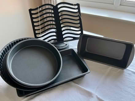 Photo of free Baking tins and cookbook stand (Waterlooville PO7) #1