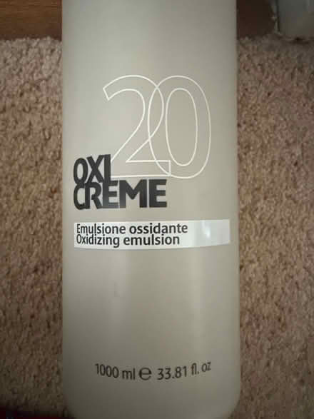 Photo of free Hair bleach (peroxide) (Great Maplestead CO9) #1