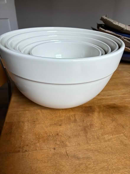 Photo of free Ceramic Nested Bowls (Stanton Park) #1