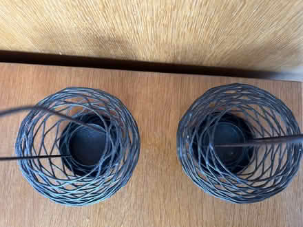Photo of free Pair of lattice tea light holders (Barkham RG41) #2