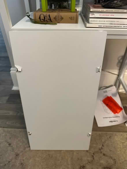 Photo of free White arched shelf unit (Bedford, MA) #3