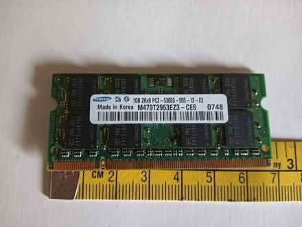 Photo of free laptop memory chip (L24) #1