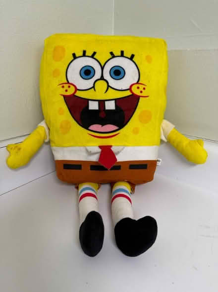Photo of free SpongeBob SquarePants plush toy (1075 Valencia Avenue) #1