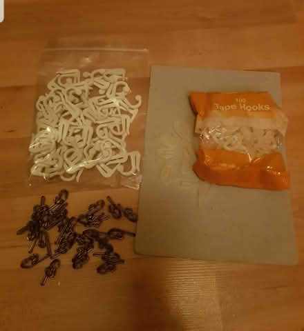 Photo of free Curtain/tape hooks (Harrow HA1) #1
