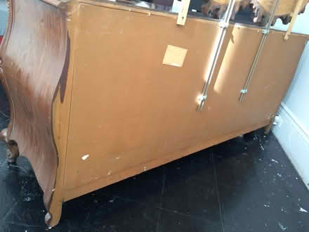 Photo of free Large wooden dresser w/mirror (Washington Heights) #4