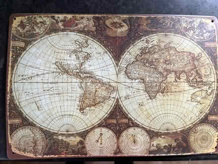 Photo of free Tin world map (GL5) #3