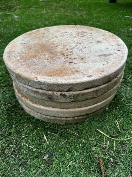 Photo of free Stepping stone slabs (x5) (Melbourn SG8) #1