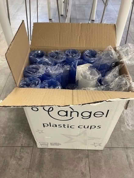 Photo of free disposable plastic water cups (Ladywood B1) #1