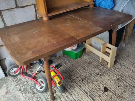 Photo of free Large Wooden Desk (St Ives PE27) #1