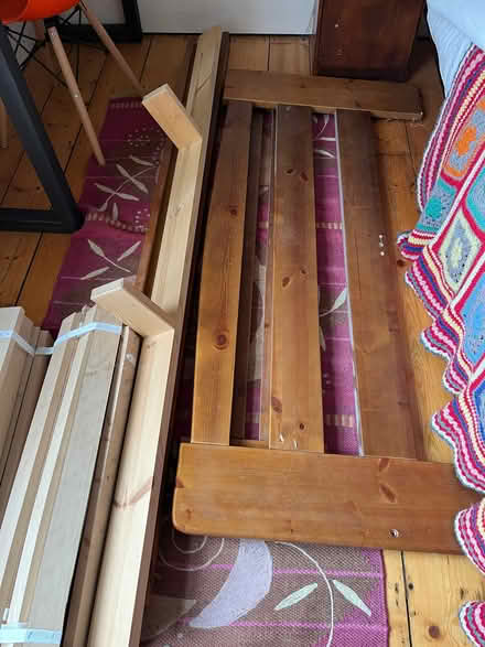 Photo of free King size bed frame (Stroud GL5) #1