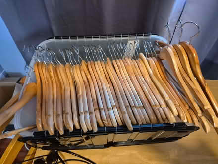 Photo of free Wooden coathangers (Bathgate EH54) #1