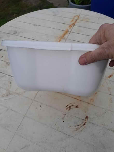 Photo of free White washing up bowl (Mayland CM3) #3