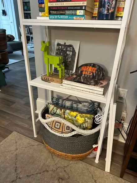 Photo of free White arched shelf unit (Bedford, MA) #2