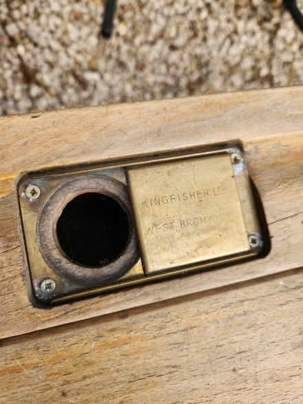 Photo of free Old school desk (Worcester WR3) #3